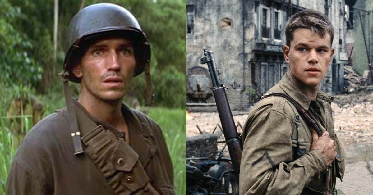 Nathan reviews the thin red line and saving private ryan